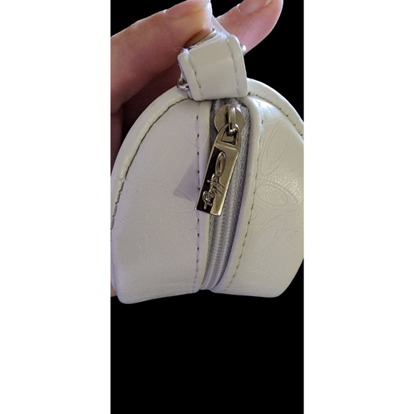 Oakley Sunglasses Glass Case Only White Strap Handle Zip - Picture 4 of 8